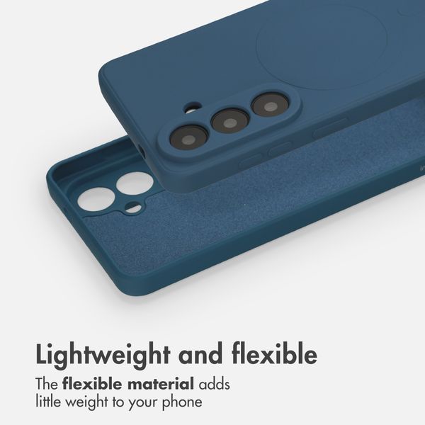 imoshion Colour Back Cover with MagSafe Samsung Galaxy S26 - Dark Blue