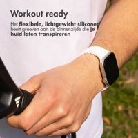 imoshion Athletic siliconenbandje Apple Watch Series 1 t/m 11 / SE / Ultra (44/45/46/49 mm) - Wit