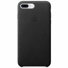 Apple Leather Backcover iPhone 8 Plus / 7 Plus - Black