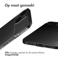 imoshion Carbon Softcase Backcover iPhone 13 - Zwart