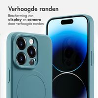 imoshion Color Backcover met MagSafe Apple iPhone 14 Pro - Smoke Green