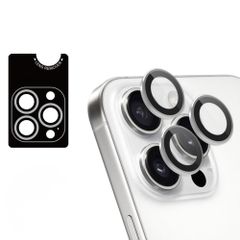 imoshion 2 Pack Camera lens protector Apple iPhone 16 Pro / 16 Pro Max - Wit / Titanium