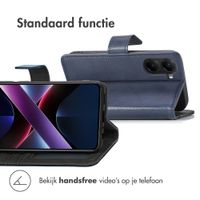 imoshion Luxe Bookcase Xiaomi Poco X7 Pro - Donkerblauw