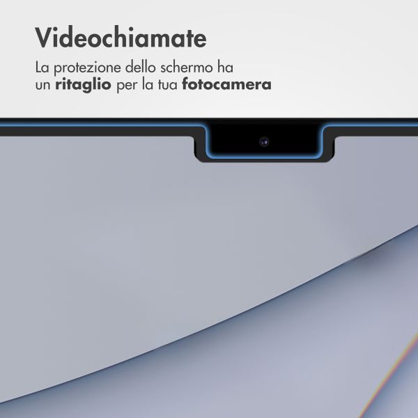 Accezz Magnetische Screenprotector Apple MacBook Air 15 inch (2023 / 2024 M3 / 2025 M4 / 2026 M5)