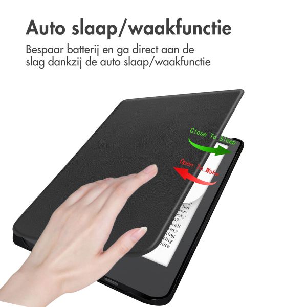 imoshion Slim Hard Case Bookcase Pocketbook Verse Lite - Zwart