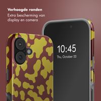 Selencia Vivid Backcover met MagSafe Apple iPhone 17 - Moo'd Olive Dust