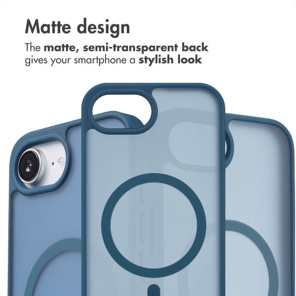 imoshion Colour Guard Back Cover with MagSafe Apple iPhone 17e / 16e - Dark Blue