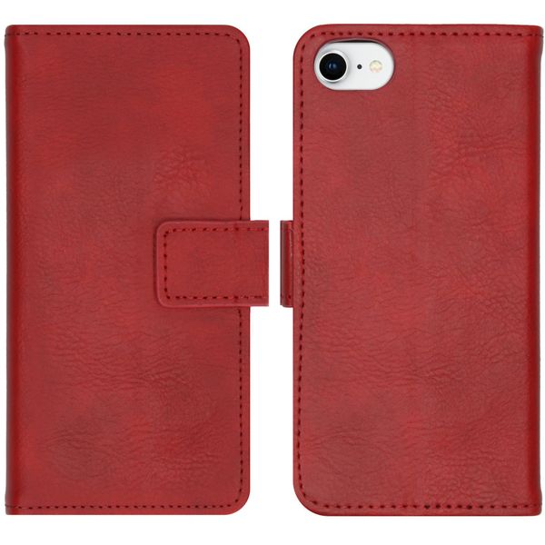 imoshion Luxe Bookcase iPhone SE (2022 / 2020) / 8 / 7 / 6(s) - Rood