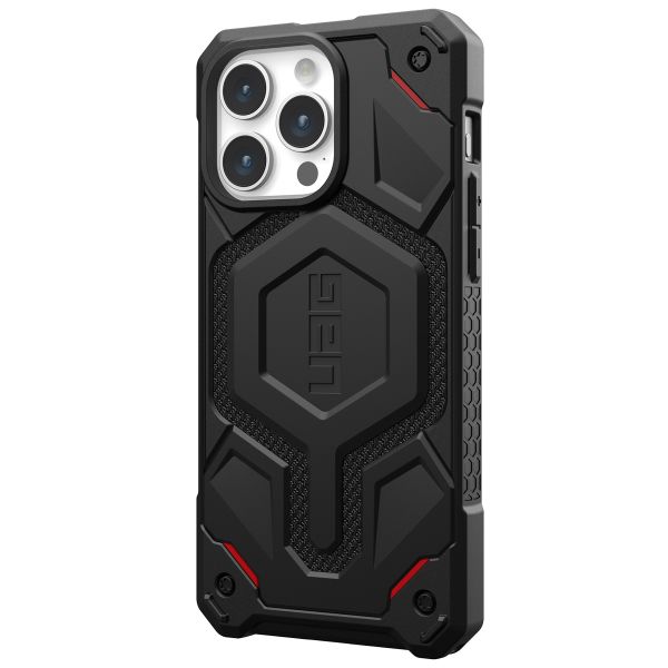 UAG Monarch Pro Backcover iPhone 15 Pro Max - Kevlar Black