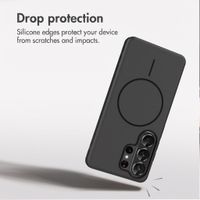 imoshion Colour Back Cover with Thin MagSafe Ring Samsung Galaxy S26 Ultra - Black