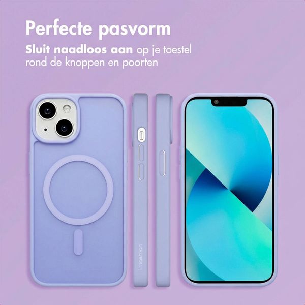 imoshion Color Guard Backcover met MagSafe Apple iPhone 14 / 13 - Lila