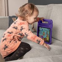 imoshion Kidsproof Backcover met handvat iPad 6 (2018) / iPad 5 (2017) - Paars