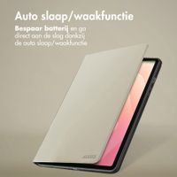 Accezz Classic Tablet Case Samsung Galaxy Tab S11 Ultra - Greige
