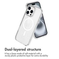 imoshion Sparkle Backcover met MagSafe Apple iPhone 16 Pro - Glitter Transparant