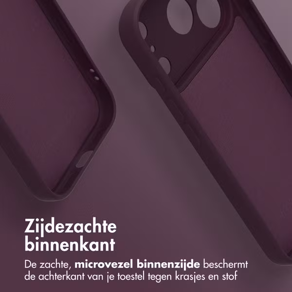 imoshion Color Backcover met MagSafe Apple iPhone 18 Pro / 17 Pro - Bordeaux
