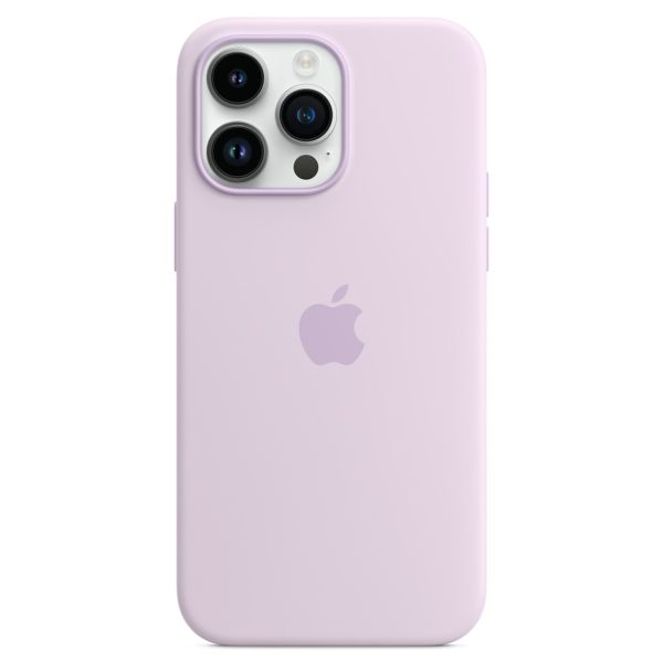 Apple Silicone Back Cover with MagSafe Apple iPhone 14 Pro Max - Lila