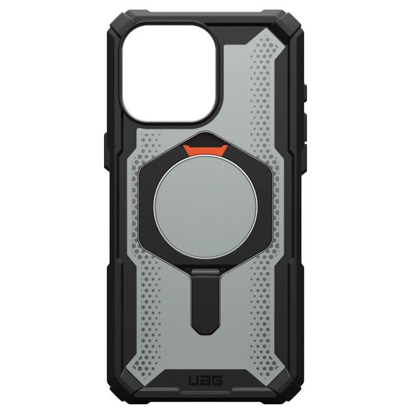 UAG Plasma XTE Backcover MagSafe iPhone 15 Pro Max - Zwart / Oranje