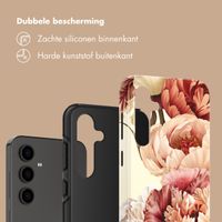 Selencia Vivid Backcover Samsung Galaxy S24 FE - Vintage Peony