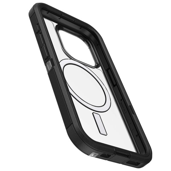 OtterBox Defender Rugged Backcover met MagSafe iPhone 15 Pro - Transparant / Zwart