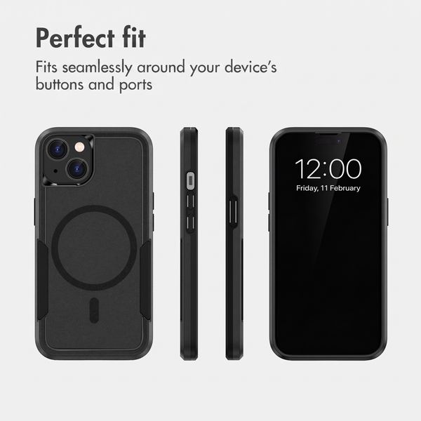 imoshion Back Cover with MagSafe Apple iPhone 15 - Black