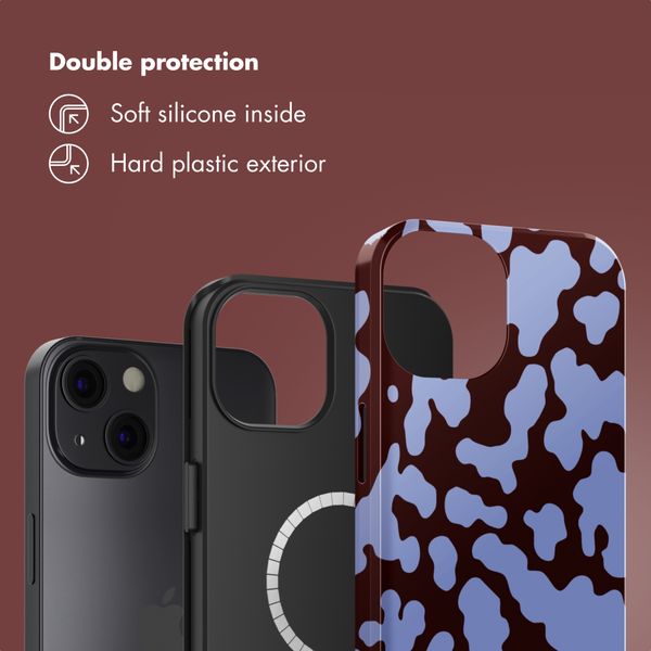 Selencia Vivid Back Cover with MagSafe Apple iPhone 13 - Moo'd Lavender Glow