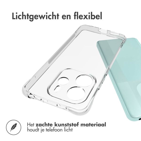 imoshion Shockproof Case Xiaomi Redmi Note 14 (4G) - Transparant