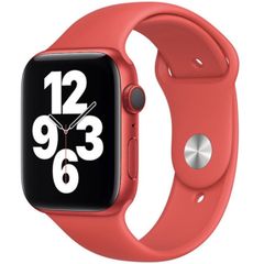 Apple Sport Band Apple Watch Series 1 t/m 10 / SE / Ultra (2) (44/45/46/49 mm) - Crimson Red