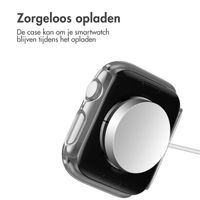 imoshion Full Cover Shiny Hardcase Apple Watch Series 7 / 8 / 9 - 41 mm - Zilver