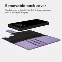 imoshion Detachable 2-in-1 Luxury Bookcase Samsung Galaxy S26 FE - Purple