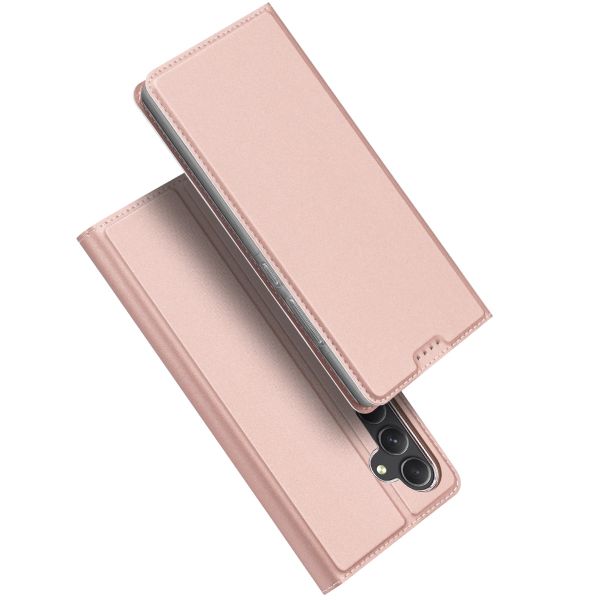 Dux Ducis Slim Softcase Bookcase Samsung Galaxy A35 - Rosé Goud