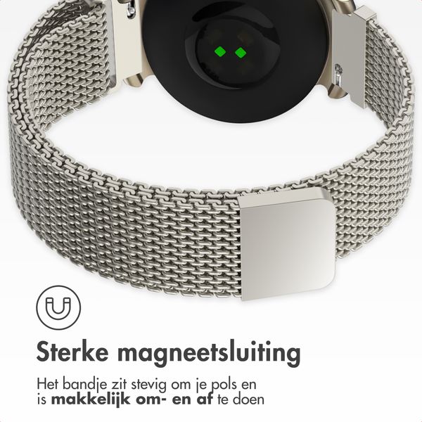 imoshion Milanees magnetisch bandje Garmin Lily 2 - Sterrenlicht