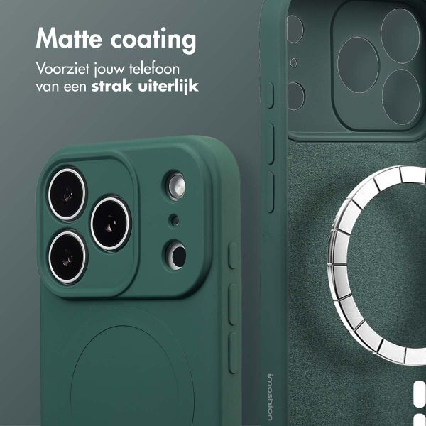imoshion Color Backcover met MagSafe Apple iPhone 17 Pro Max - Donkergroen