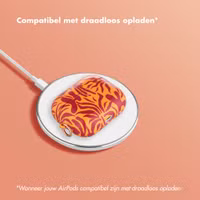 Selencia Vivid Case Apple AirPods Pro 3 - Tropical Vibes Apricot