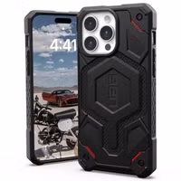 UAG Monarch Pro Backcover Apple iPhone 15 Pro Max - Kevlar Black