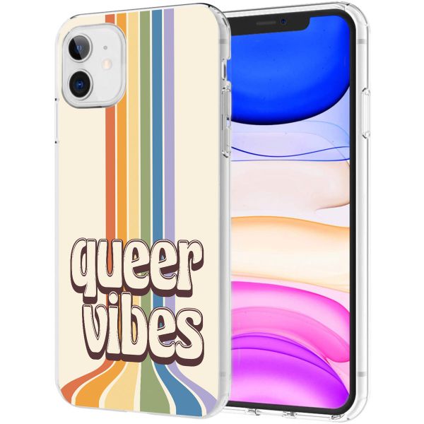 imoshion Design hoesje iPhone 11 - Rainbow Queer vibes