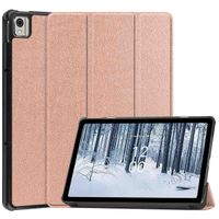 imoshion Trifold Bookcase Nokia T21 - Rosé Goud