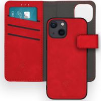 imoshion Uitneembare 2-in-1 Luxe Bookcase iPhone 13 Mini - Rood