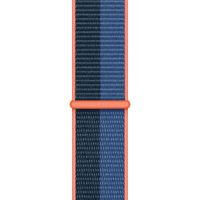 Apple Sport Loop Band Apple Watch Series 1 t/m 9 / SE (38/40/41 mm) | Series 10 (42 mm) - Blue Jay/Abyss Blue