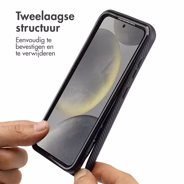 imoshion 360° Full Protective Case Samsung Galaxy S25 - Zwart