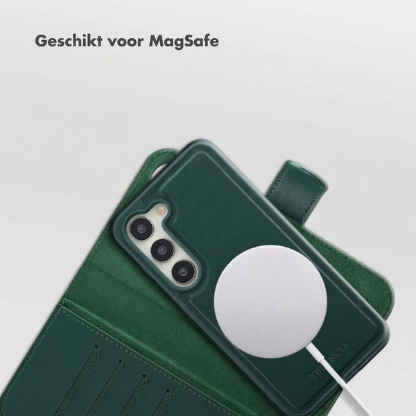 Selencia Olyn Uitneembare Bookcase met MagSafe Samsung Galaxy S23 - Groen