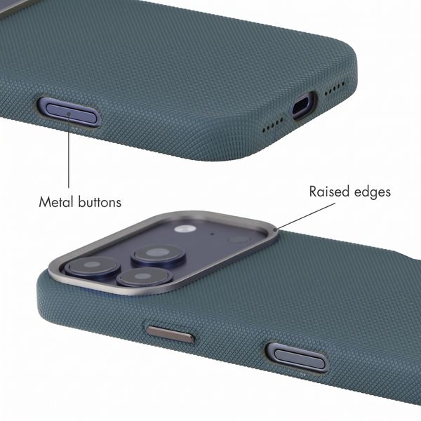 Accezz Mesh Back Cover with MagSafe Apple iPhone 17 Pro Max - Dark Blue