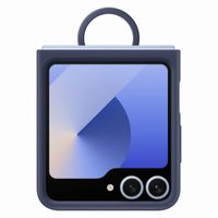 Samsung Originele Silicone Cover Ring Samsung Galaxy Z Flip 6 / Flip 7 FE - Navy