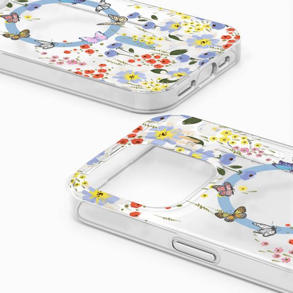 iDeal of Sweden Clear Case MagSafe Apple iPhone 15 Pro - Artistic Garden