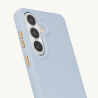Selencia Rivièra MagSafe Backcover met afneembare haakjes Samsung Galaxy S26 - Powder Blue