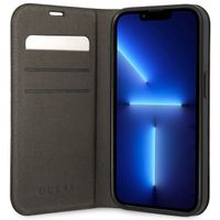 Guess 4G Logo Bookcase Apple iPhone 14 Pro - Zwart