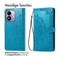 imoshion Mandala Bookcase Xiaomi Redmi Note 17 (5G) - Turquoise