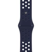 Apple Nike Sport Band Apple Watch Series 1 t/m 9 / SE (38/40/41 mm) | Series 10 / 11 (42 mm) - Midnight Navy