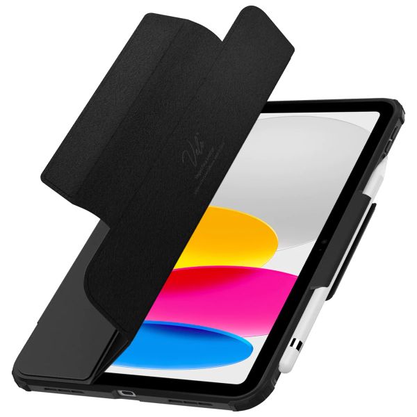 Spigen Ultra Hybrid Pro Bookcase Apple iPad 11 (2025) 11 inch A16 / iPad 10 (2022) 10.9 inch - Zwart