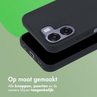 imoshion Color Backcover Oppo A6x (4G/5G) - Zwart