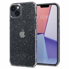 Spigen Liquid Crystal Glitter Backcover iPhone 14 - Transparant